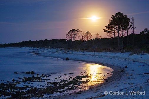 Dauphin Island Under Moonlight_56080.jpg - Photographed on Dauphin Island, Alabama, USA.